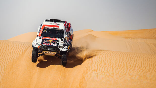 Rallye-Dakar-Sieger Nasser Al-Attiyah (Toyota)