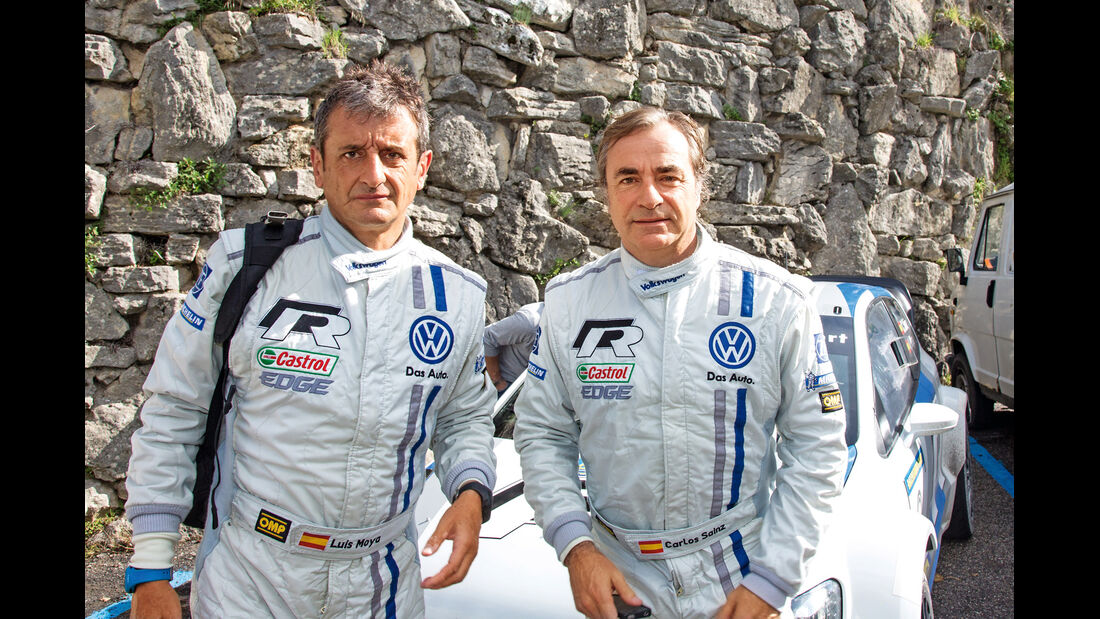 Rallye Legend San Marino, Luis Moya, Carlos Sainz