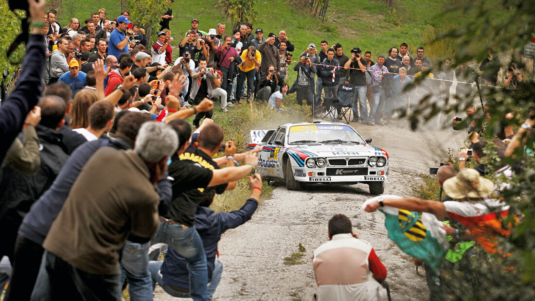 Rallye Legends, Lancia 037, Zuschauer