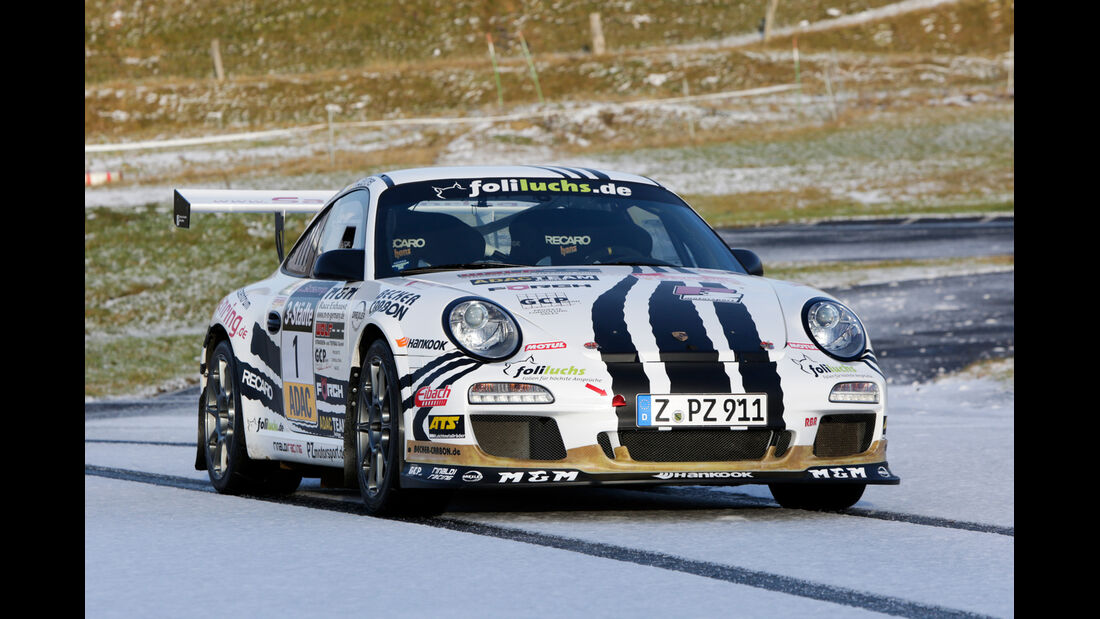 Rallye-Porsche 911 GT3, Frontansicht
