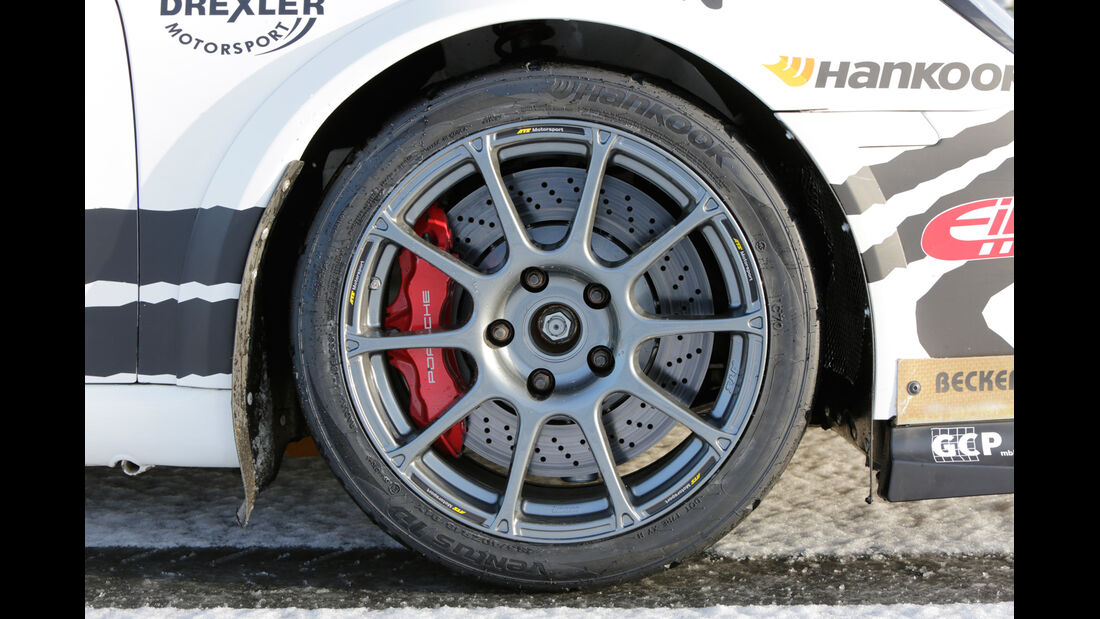 Rallye-Porsche 911 GT3, Rad, Felge