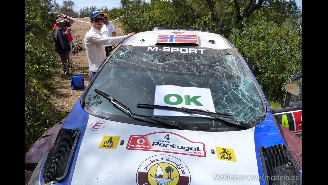 Rallye Portugal - Crash 2013