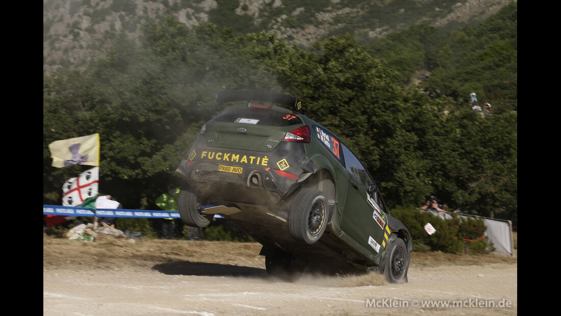 Rallye Sardinien - Crash - 2013