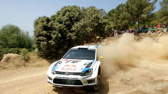 Rallye Sardinien VW Polo WRC