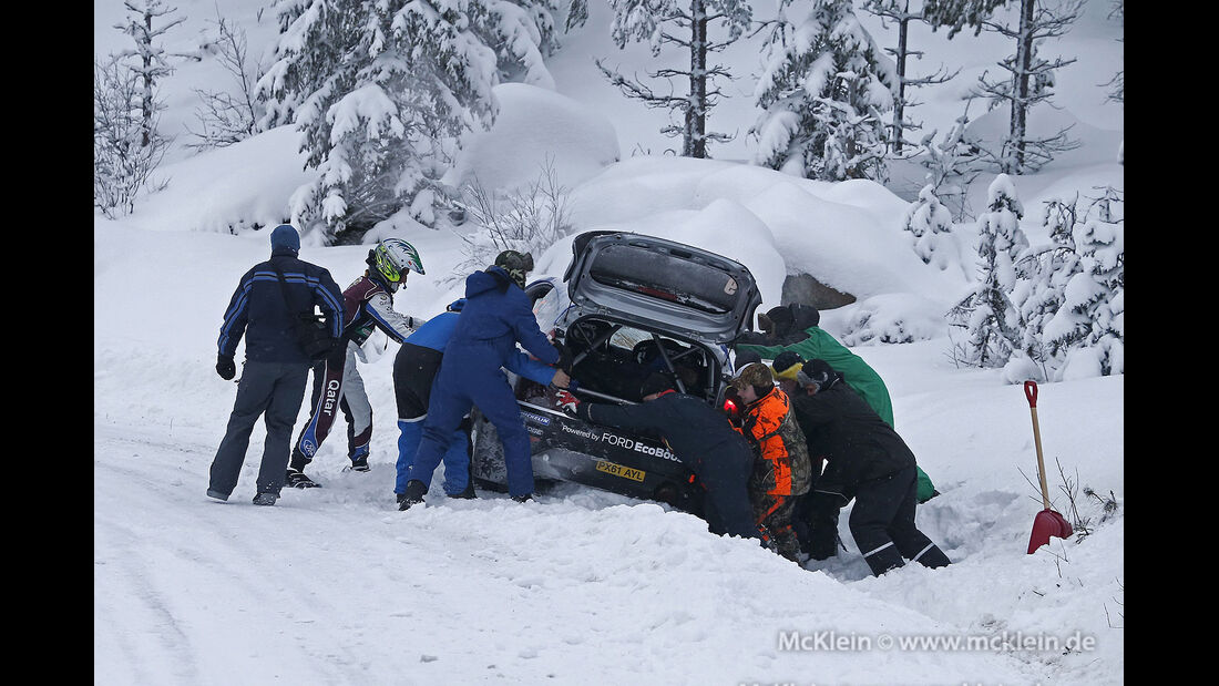 Rallye Schweden 2013, Tag 1