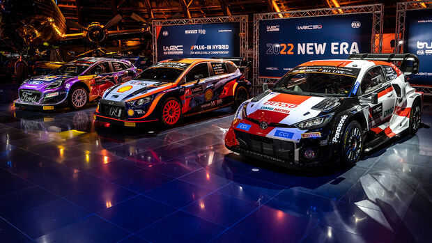 Rallye-WM 2022 - Vorstellung Rally1-Autos
