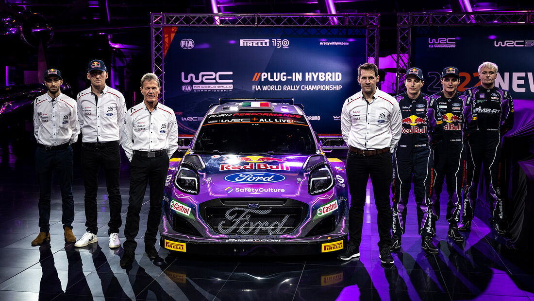 Rallye-WM 2022 - Vorstellung Rally1-Autos - Ford Puma