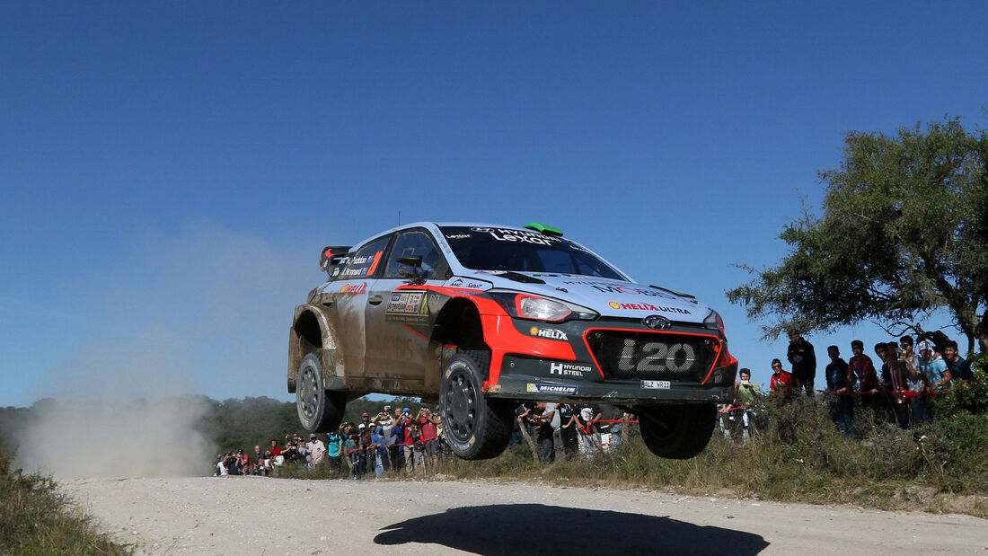 Rallye-WM - WRC - Argentinien 2016 - Hayden Paddon - Hyundai