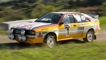 Rallyelegend San Marino, Harald Demuth, Fabrizia Pons, Rallye-Quattro