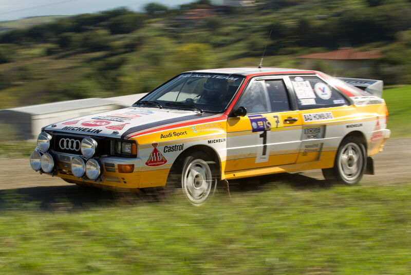 Rallyelegend San Marino, Harald Demuth, Fabrizia Pons, Rallye-Quattro