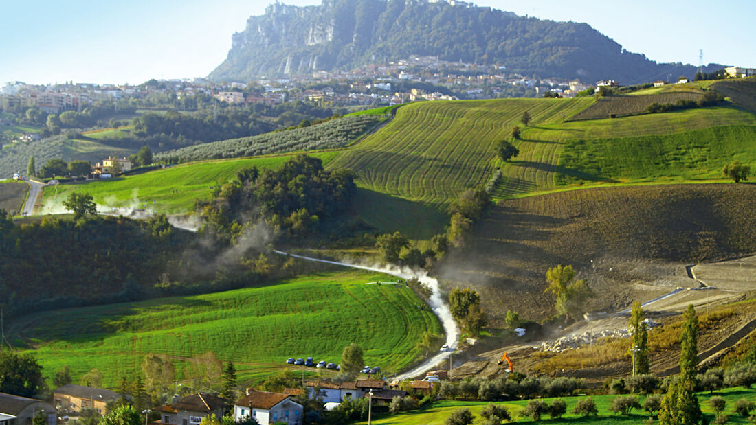 Rallylegend San Marino, Landschaft