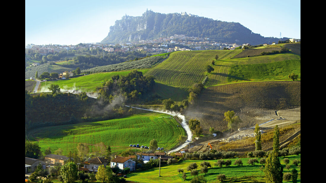 Rallylegend San Marino, Landschaft