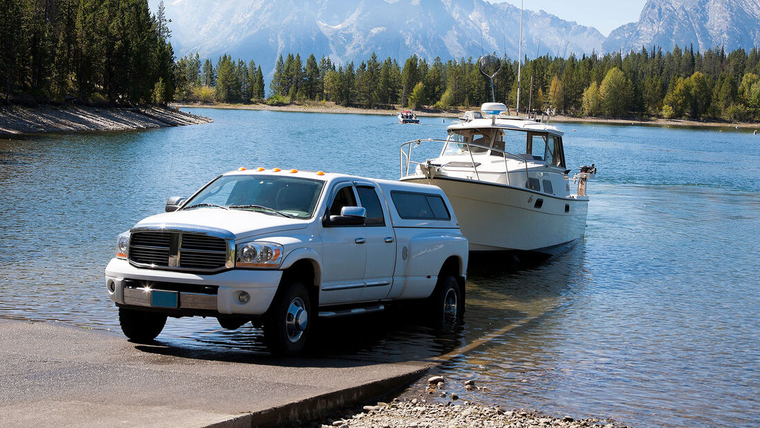 Ram Pick-up Boot See Berge Wald Wyoming