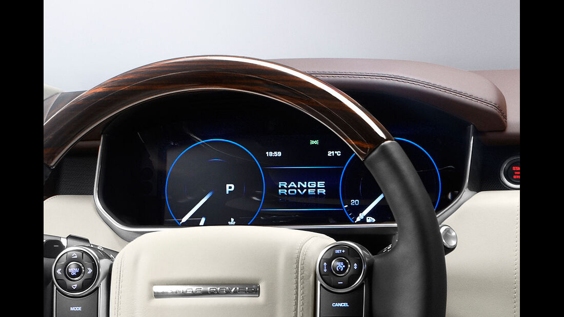 Range Rover 2012, Innenraum, Instrumente