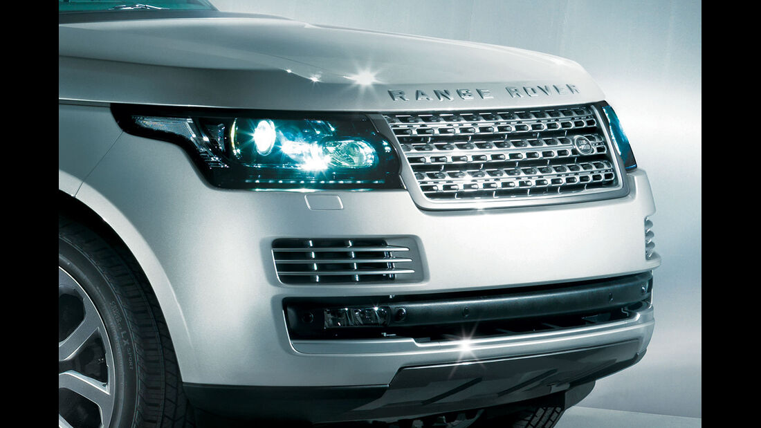 Range Rover 2012, Innenraum, Kühlergrill