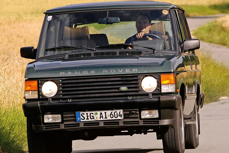 Range Rover 3.9 Vogue SE, Frontansicht
