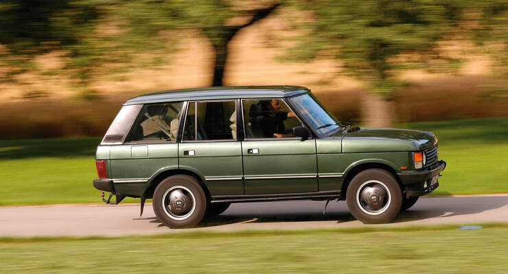 Range Rover 3.9 Vogue SE, Seitenansicht