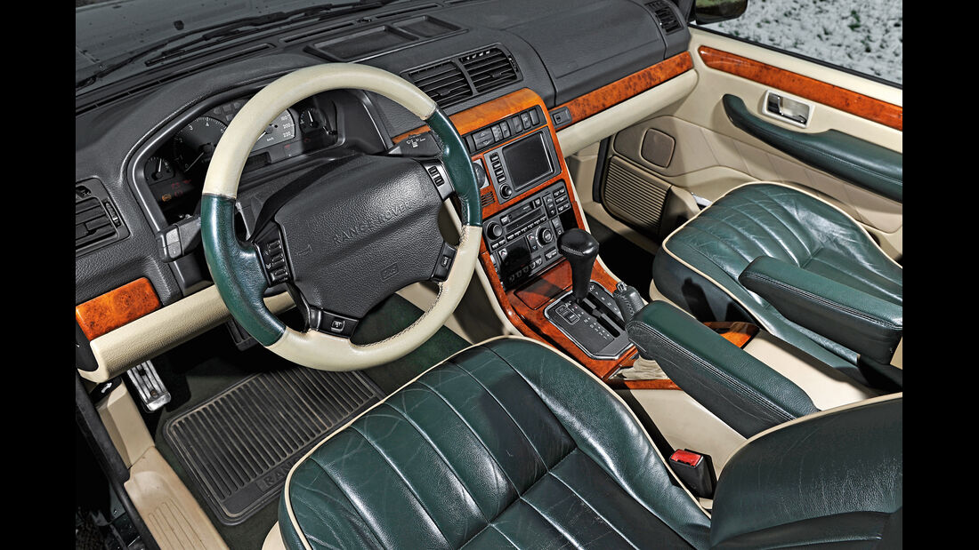 Range Rover 4.6 HSE, Cockpit