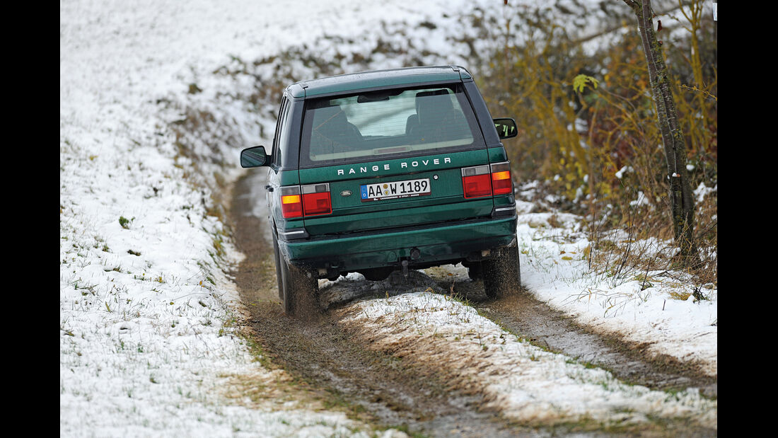 Range Rover 4.6 HSE, Heckansicht