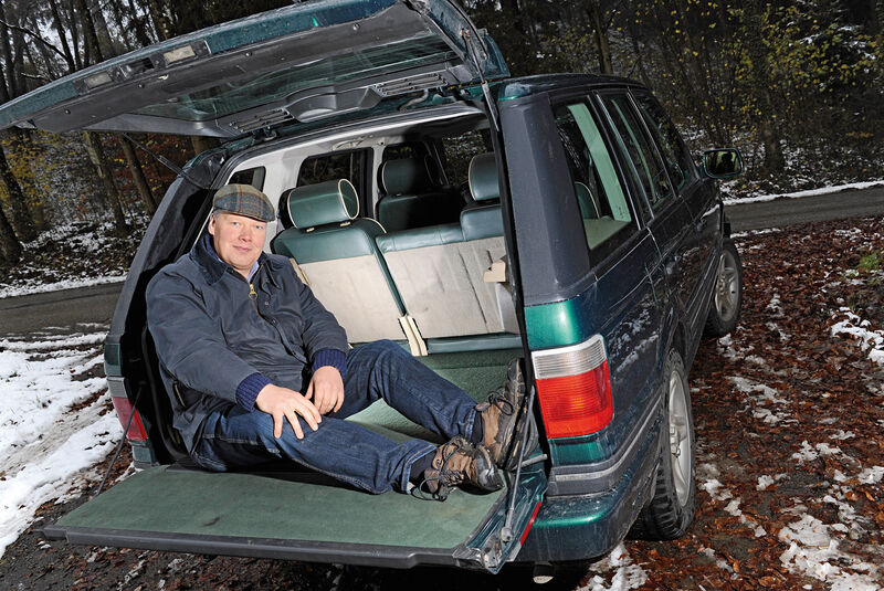 Range Rover 4.6 HSE, Heckklappe