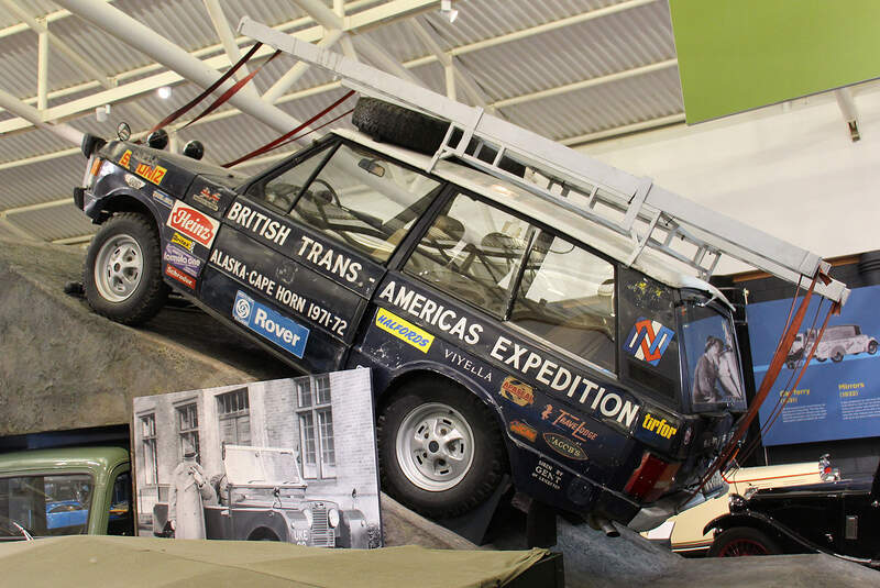 Range Rover Darien Gap Expedition Vehicle im British Motor Museum