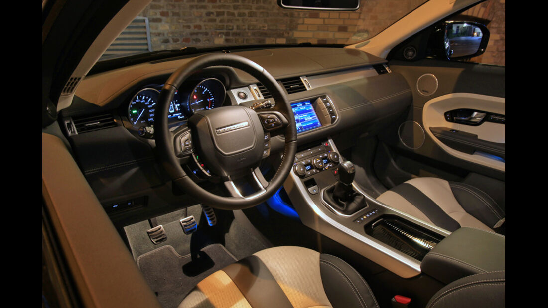 Range Rover Evoque 2.2 SD4 Dynamic, Innenraum, Cockpit