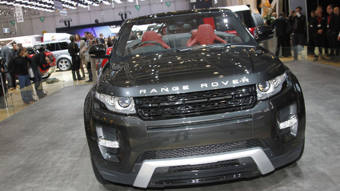 Range Rover Evoque Cabrio Auto-Salon Genf 2012