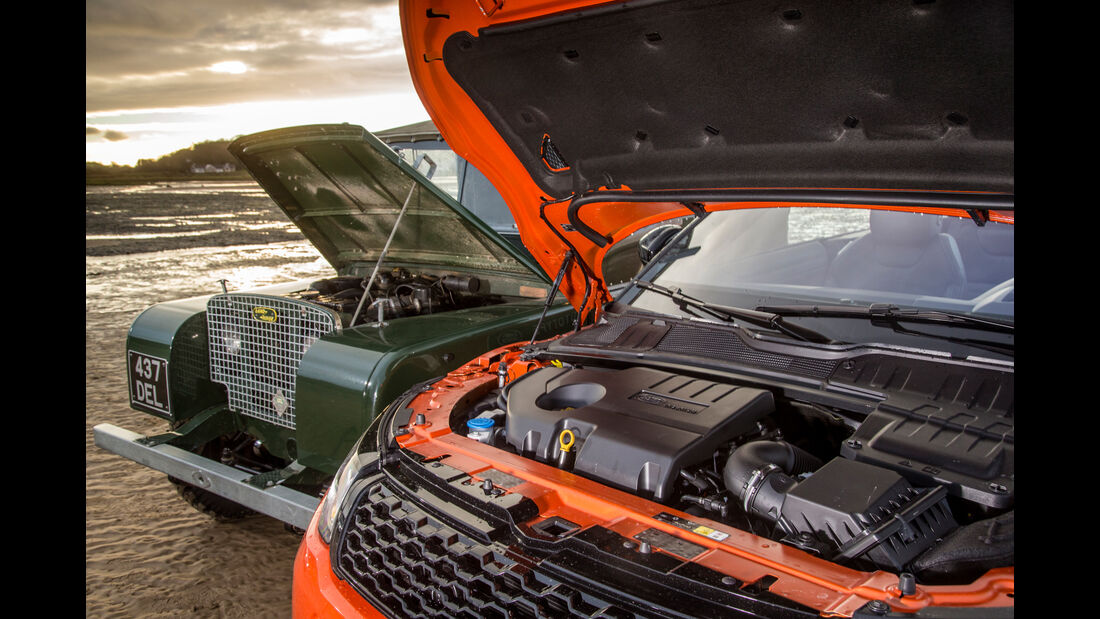 Range Rover Evoque Cabrio, Impression, Ausfahrt