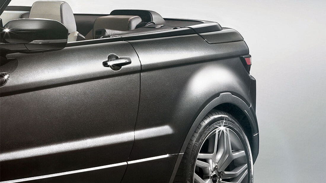 Range Rover Evoque Convertible Concept Cabrio Genf 2012