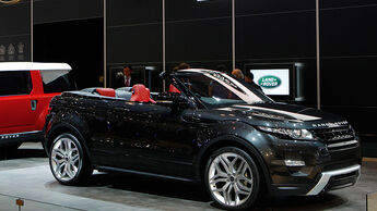 Range Rover Evoque Convertible Concept Cabrio Genf 2012