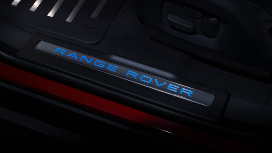 Range Rover Evoque Fünftürer, Einstiegsleiste