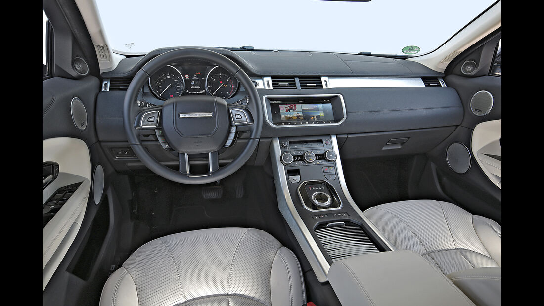 Range Rover Evoque, Interieur