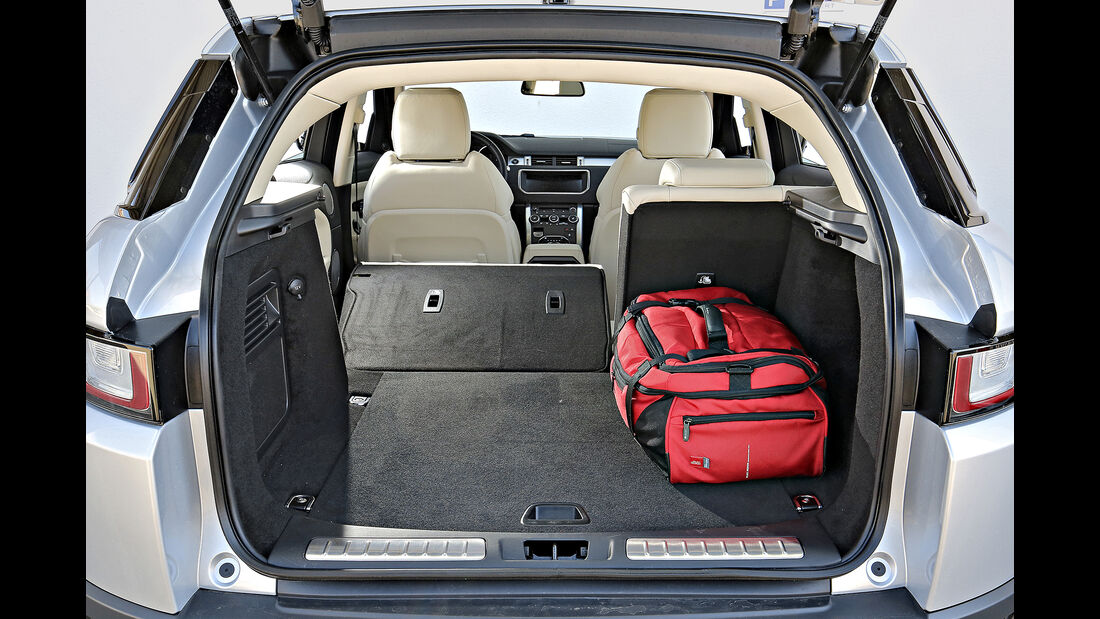 Range Rover Evoque, Interieur, Kofferraum