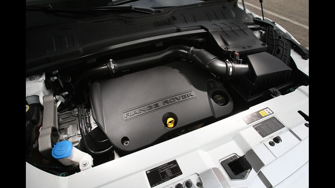 Range Rover Evoque, Motor