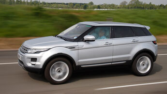 Range Rover Evoque, Seitenansicht, Fahrt