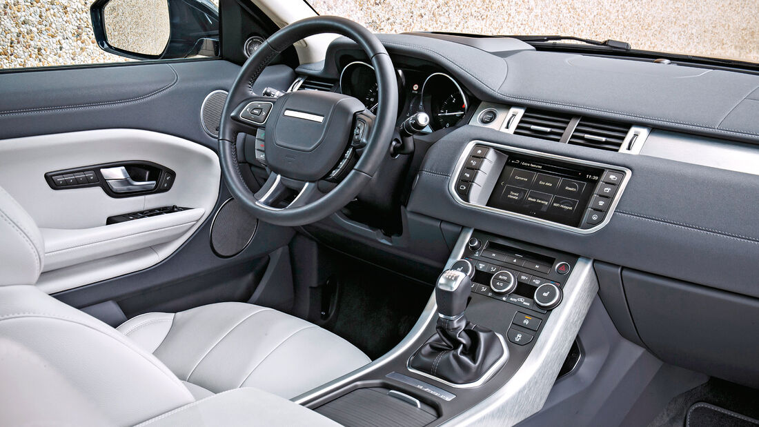 Range Rover Evoque eD4 2WD, Cockpit