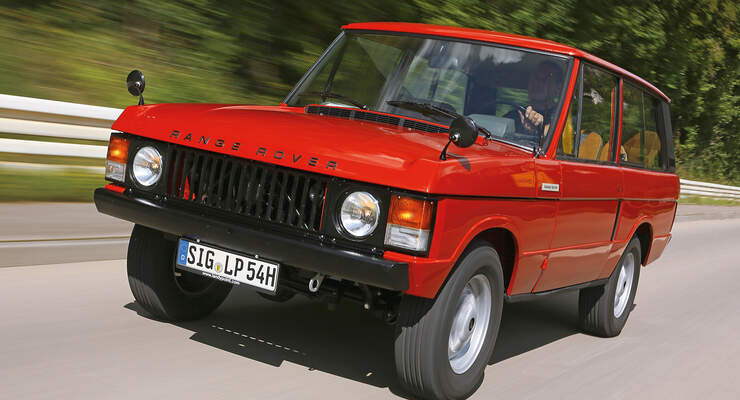 Range Rover, Frontansicht