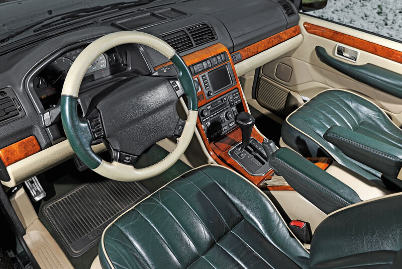 Range Rover P38A, Cockpit, Interieur