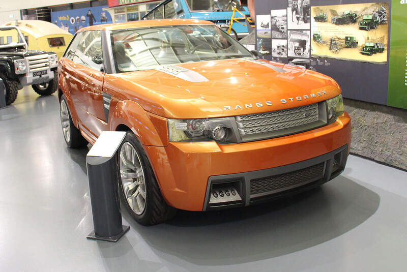 Range Rover Sand Stormer Concept im British Motor Museum