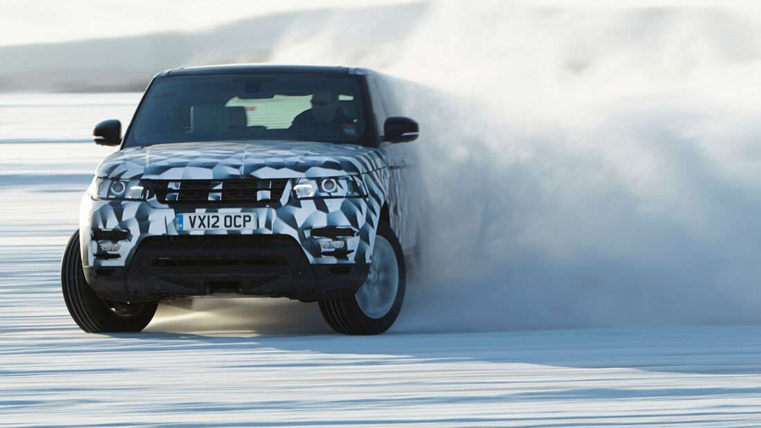 Range Rover Sport, Frontansicht, Driften