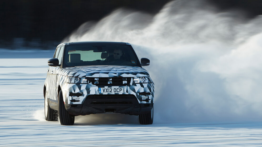 Range Rover Sport, Frontansicht, Driften