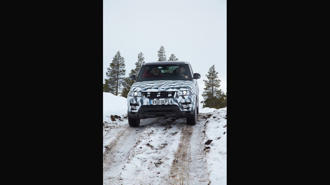Range Rover Sport, Frontansicht, Gelände