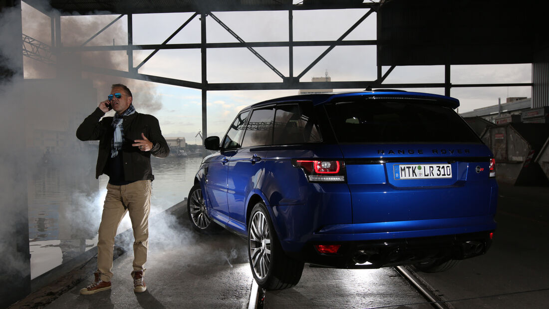 Range Rover Sport SVR, Heckansicht