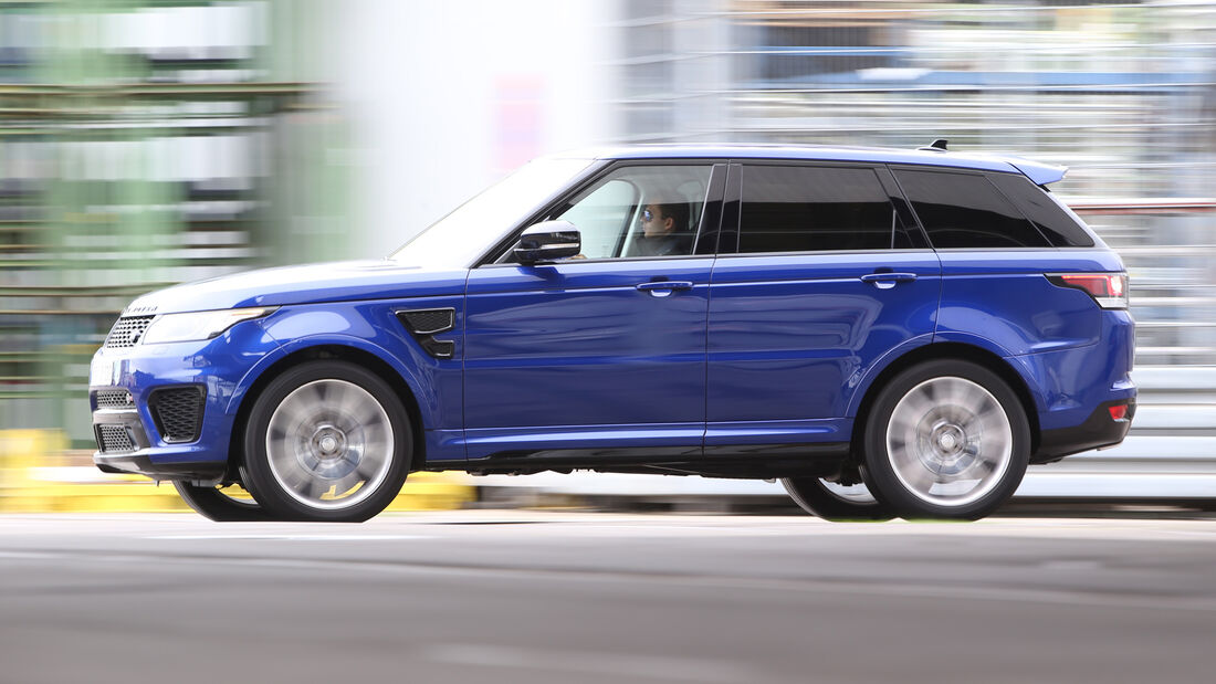 Range Rover Sport SVR, Seitenansicht