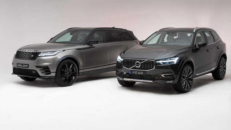 Range Rover Velar Und Volvo Xc60 Im Vergleich Auto Motor