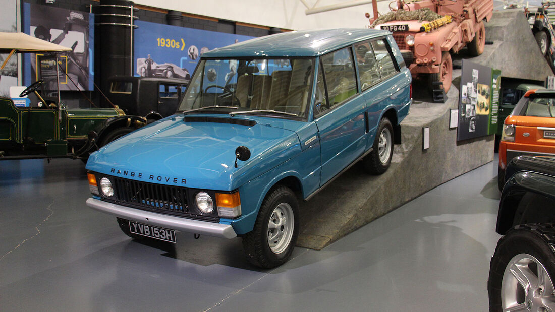 Range Rover im British Motor Museum