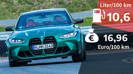 Realverbrauch BMW M3 Competition