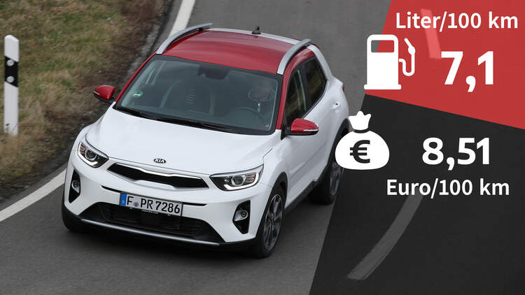 Kosten Und Realverbrauch Kia Stonic 1 0 T Gdi Spirit Auto Motor Und Sport