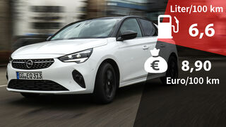 Realverbrauch Kosten Opel Corsa 1.2 DI Turbo