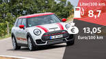 Realverbrauch Mini Clubmann John Cooper Works